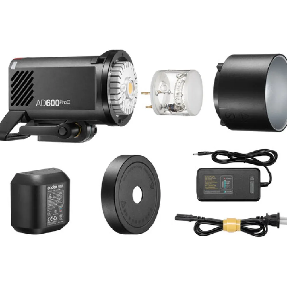 Godox Batteries / Chargers / Ac Adapters / Grips | AD600Pro II All-in-One Outdoor Flash