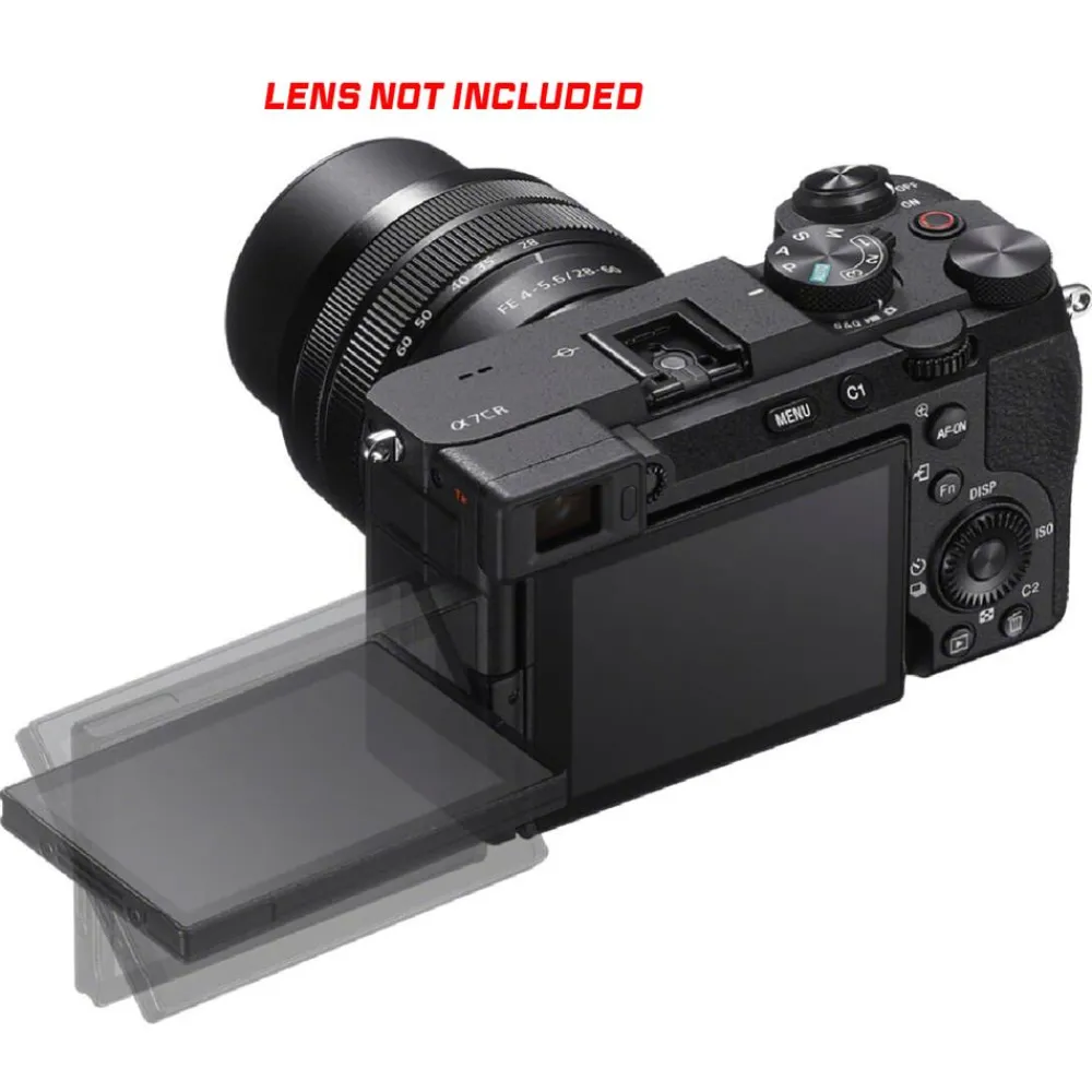 Sony Interchangeable Lens Cameras | Mirrorless Cameras Only | Alpha a7CR Camera Body (Black)
