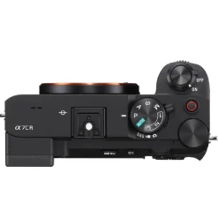 Sony Interchangeable Lens Cameras | Mirrorless Cameras Only | Alpha a7CR Camera Body (Black)
