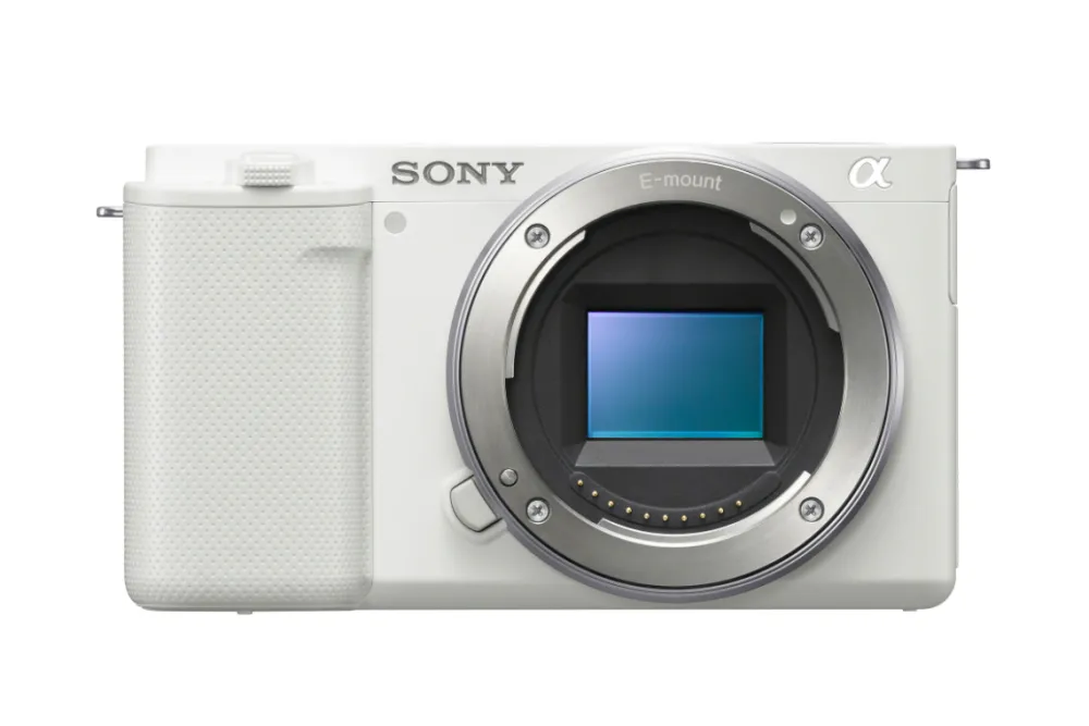 Sony Mirrorless Cameras Only | Video Cameras | Alpha ZV-E10 Camera Body White BONUS 128GB Card