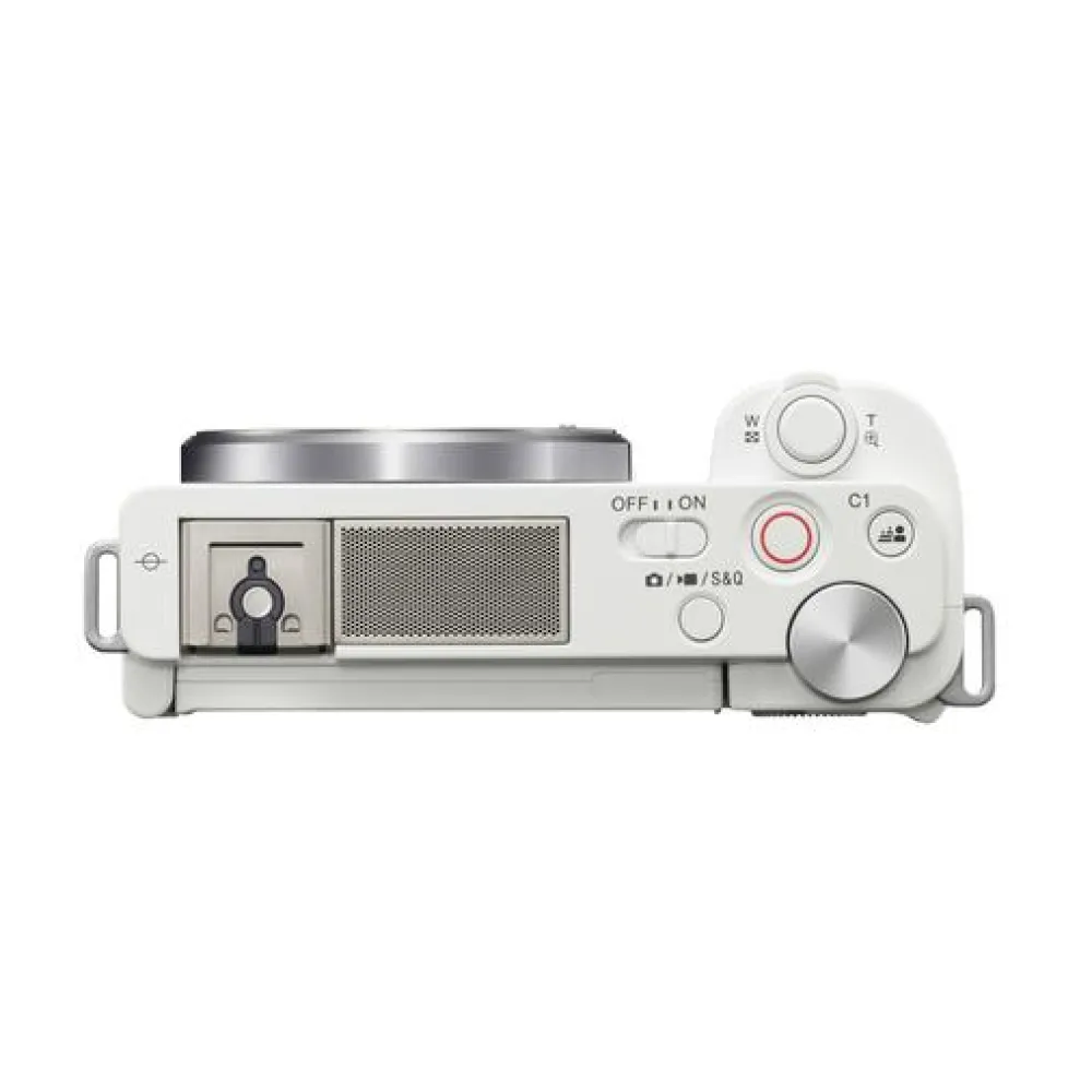 Sony Mirrorless Cameras Only | Video Cameras | Alpha ZV-E10 Camera Body White BONUS 128GB Card