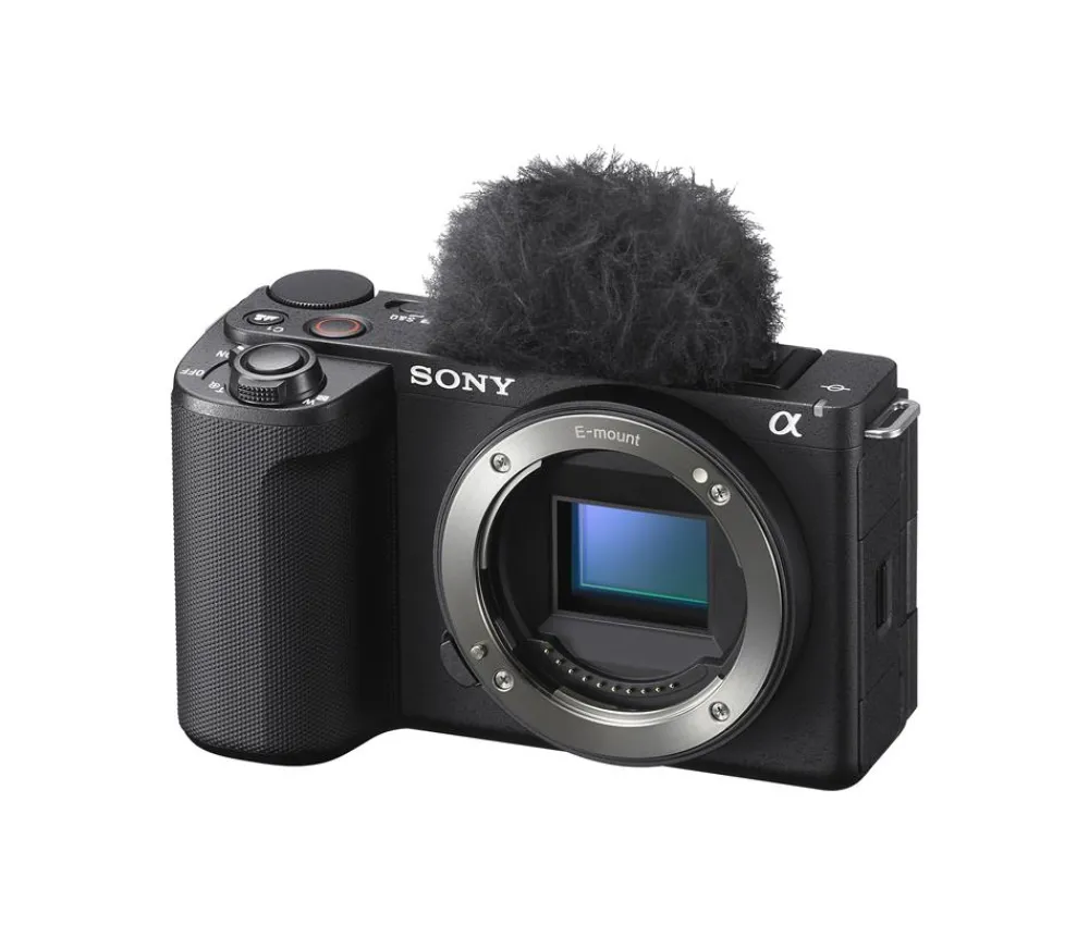 Sony Mirrorless Cameras Only | Video Cameras | Alpha ZV-E10 II Black Body
