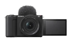 Sony Mirrorless Cameras Only | Video Cameras | Alpha ZV-E10 II with PZ16-50 II Lens Black