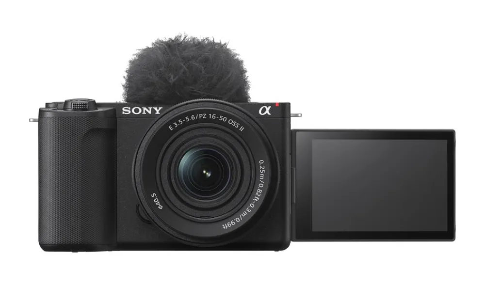 Sony Mirrorless Cameras Only | Video Cameras | Alpha ZV-E10 II with PZ16-50 II Lens Black