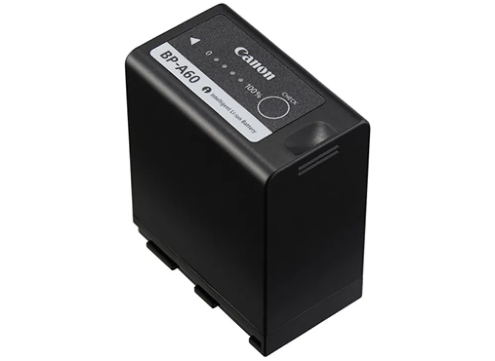 Canon Batteries / Chargers / Ac Adapters / Grips | Battery Pack BP-A60 with level meter