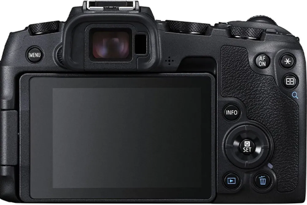 Canon Mirrorless Cameras Only | EOS RP + Red Strap + Lexar Professional 128GB Card 667x