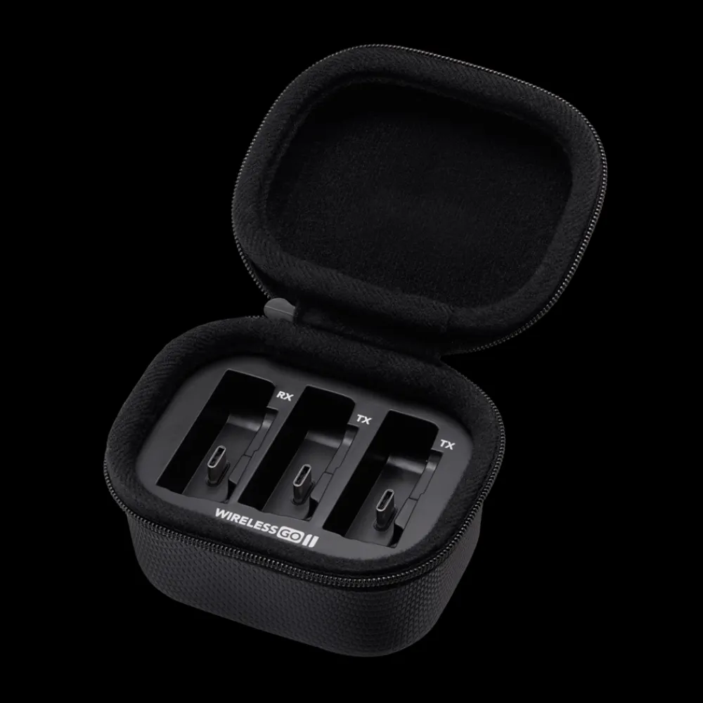 RODE Video Accessories | Microphones / Headphones / Speakers | Charge Case Charging Case for the Wireless GO II