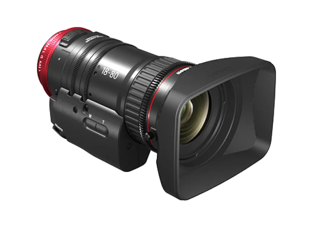 Canon Telephoto Zoom | CN-E 18-80mm T4.4 COMPACT-SERVO Cinema Zoom Lens