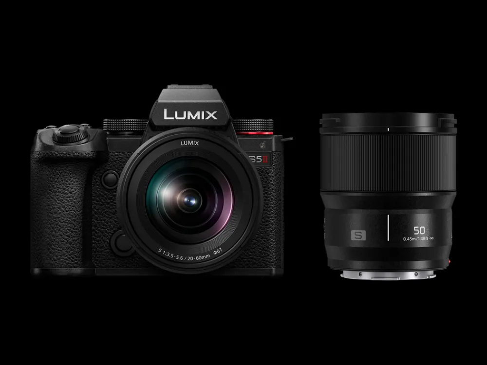 Panasonic Interchangeable Lens Cameras | Mirrorless Cameras Only | DC-S5 II Dual Lens Kit SS50 and SR2060