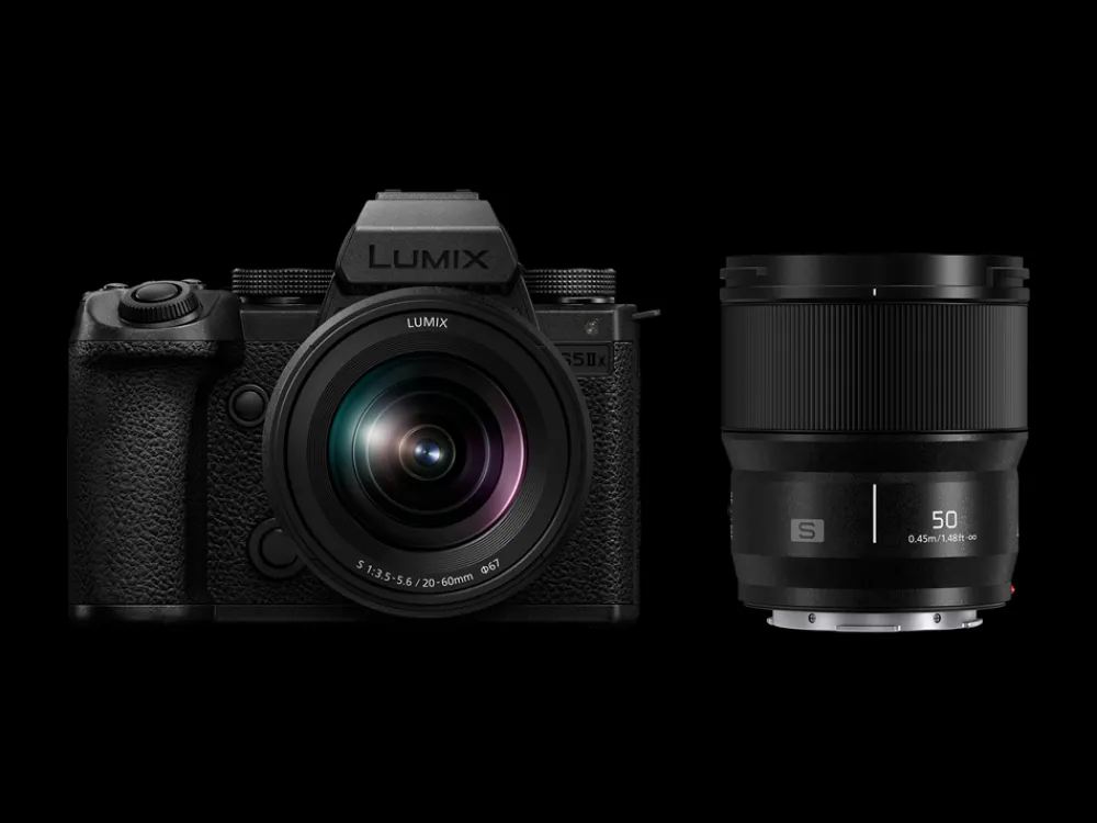 Panasonic Interchangeable Lens Cameras | Mirrorless Cameras Only | DC-S5IIx Dual Lens Kit SS50 and SR2060