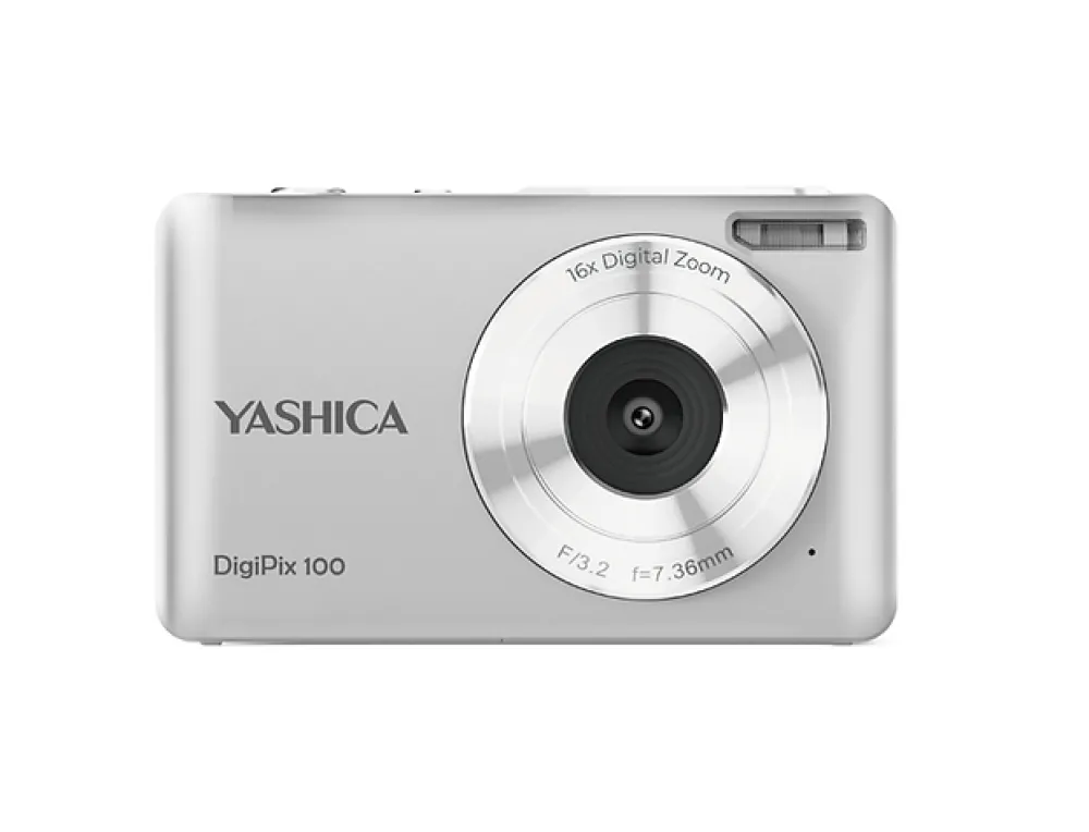 Yashica Point And Shoot Cameras | DigiPix 100 Digital Camera Silver