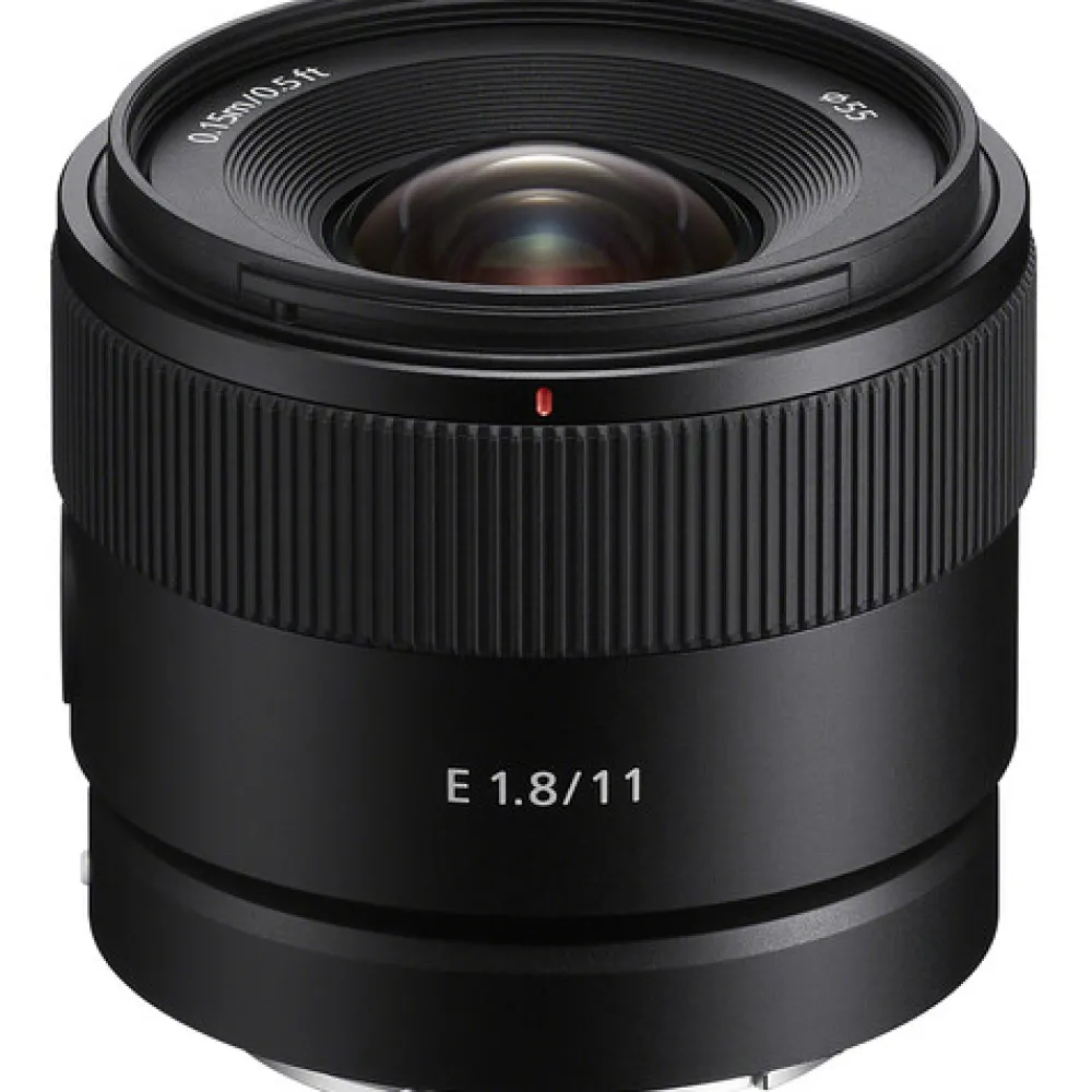 Sony Wide Angle Prime | Mirrorless Lenses Only | E 11mm f/1.8 Lens