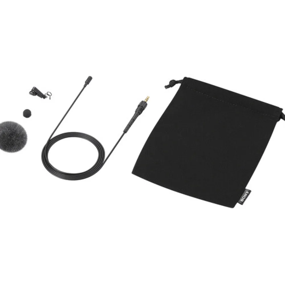 Sony Video Accessories | Microphones / Headphones / Speakers | ECM-L1 Omnidirectional Lavalier Microphone