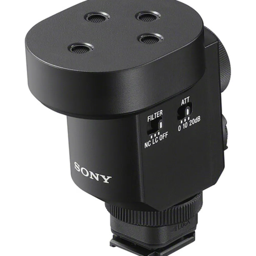 Sony Video Accessories | Microphones / Headphones / Speakers | ECM-M1 Compact Camera-Mount Digital Shotgun Mic