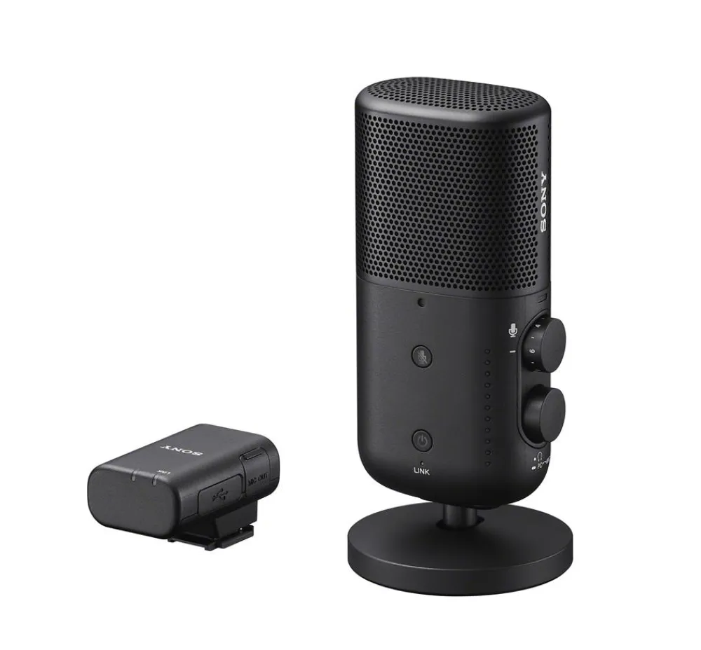 Sony Video Accessories | Microphones / Headphones / Speakers | ECM-S1 Wireless Streaming Microphone System