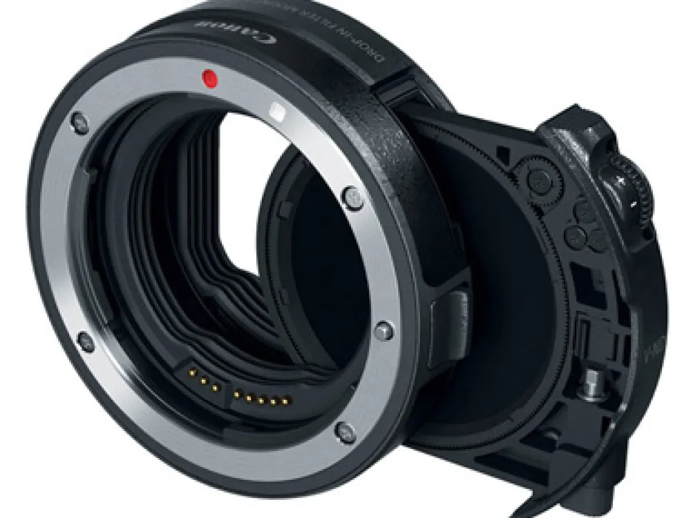 Canon Normal Lens, Adapters & Converters | Mirrorless Lenses Only | EF to RF EOS Lens Adapter w/Drop In ND Filter