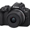 Canon Interchangeable Lens Cameras | Mirrorless Cameras Only | EOS R50 Mirrorless Camera with 18-45mm Lens (Black