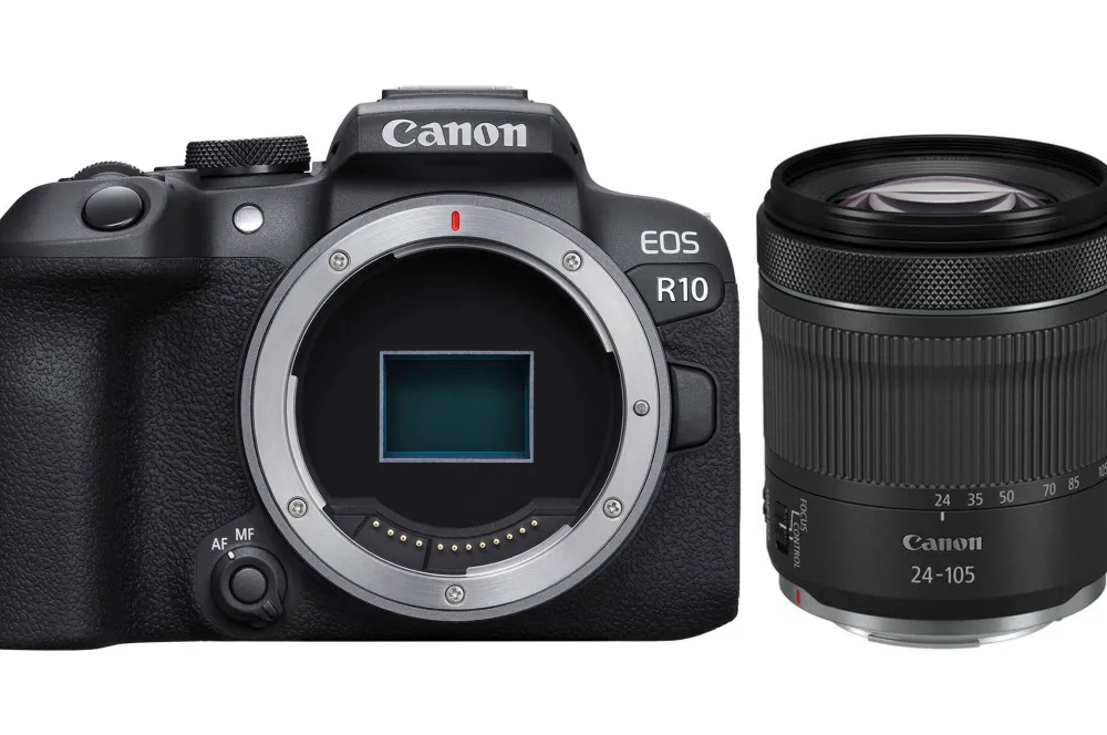 Canon Interchangeable Lens Cameras | Mirrorless Cameras Only | EOS R10 Mirrorless Camera with RF24-105 IS STM