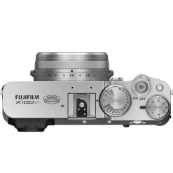 Fujifilm Point And Shoot Cameras | X100VI Digital Camera Silver