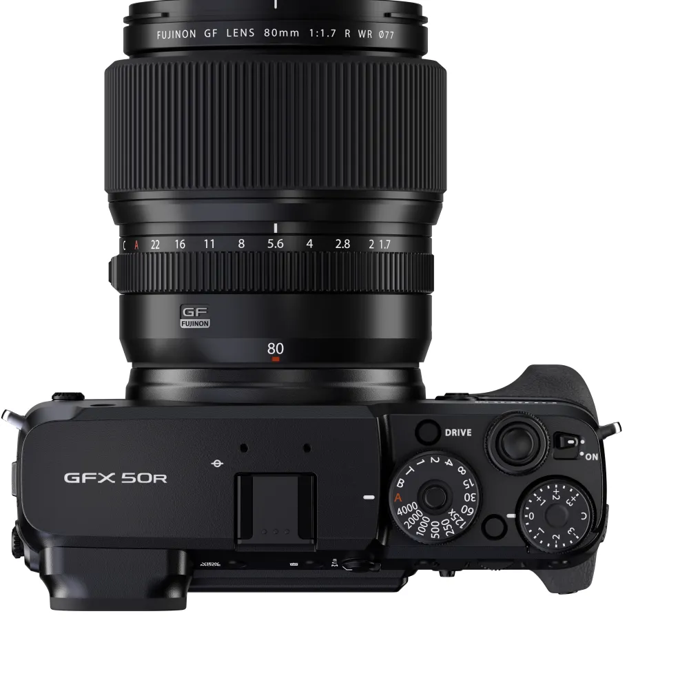 Fujifilm Telephoto Prime | Normal Lens, Adapters & Converters | FUJINON GF80mm F1.7 R WR Lens Black