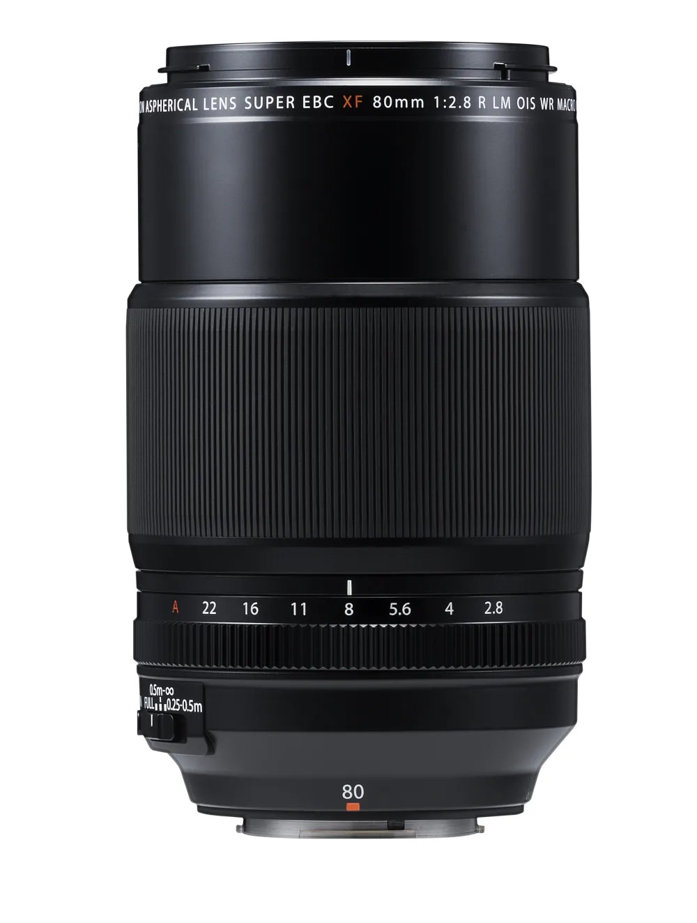 Fujifilm Telephoto Prime | Macro Lens | FUJINON XF80mm F2.8 R LM OIS WR Macro Lens