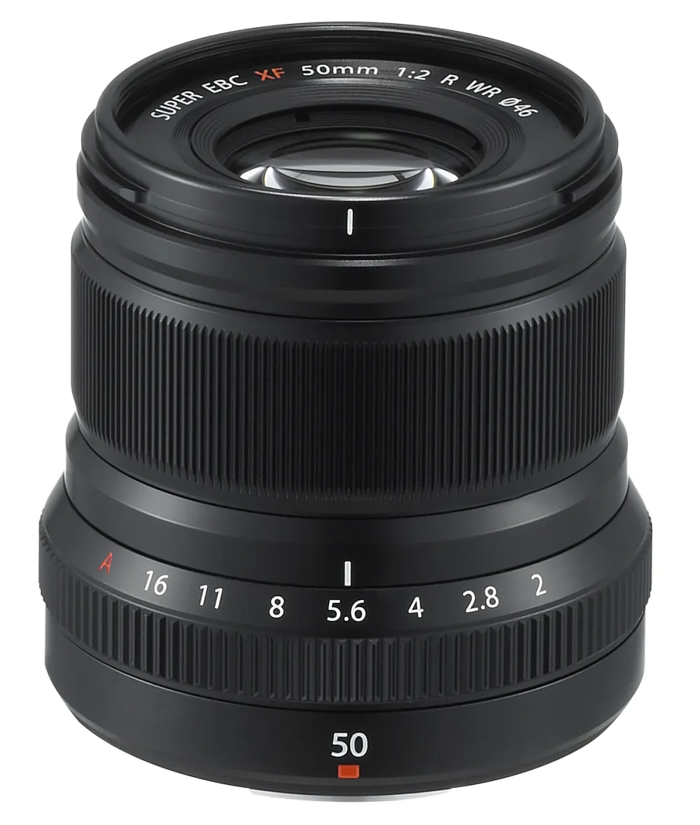 Fujifilm Telephoto Prime | Normal Lens, Adapters & Converters | FUJINON XF50mm F2 R WR Black Lens