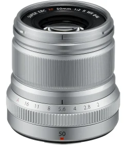 Fujifilm Telephoto Prime | Normal Lens, Adapters & Converters | FUJINON XF50mm F2 R WR Silver