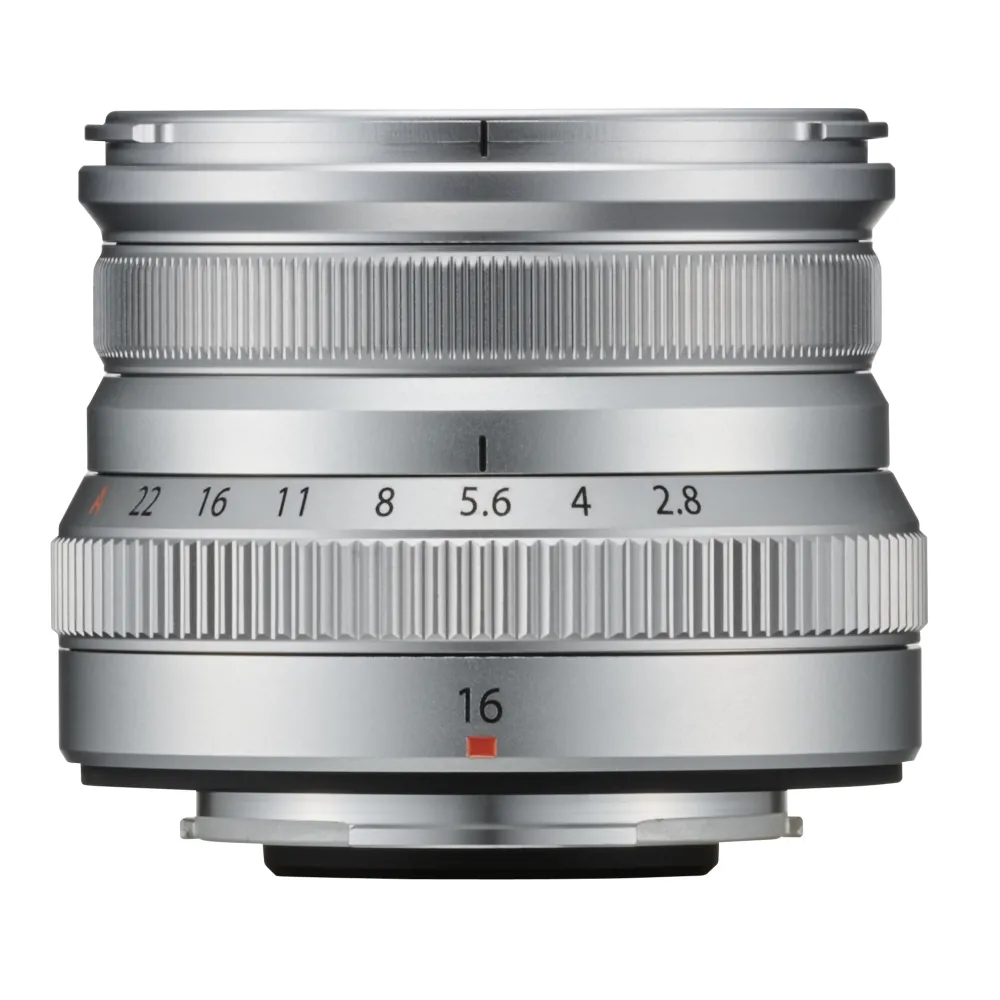 Fujifilm Wide Angle Prime | Mirrorless Lenses Only | FUJINON XF16mm F2.8 R WR Silver