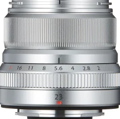 Fujifilm Wide Angle Prime | Mirrorless Lenses Only | FUJINON XF23mm F2 R WR Silver #