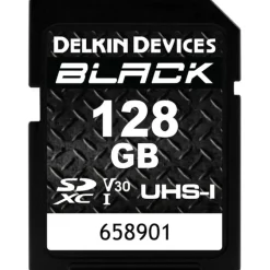 Delkin Sd Secure Digital | 128GB BLACK UHS-I SDXC Memory Card