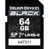 Delkin Sd Secure Digital | 64GB BLACK UHS-II SDHC Memory Card