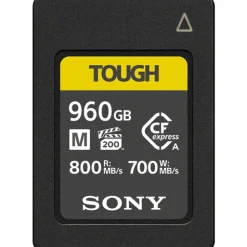 Sony Cfexpress Memory Cards | 960GB CFexpress Type A TOUGH Memory Card