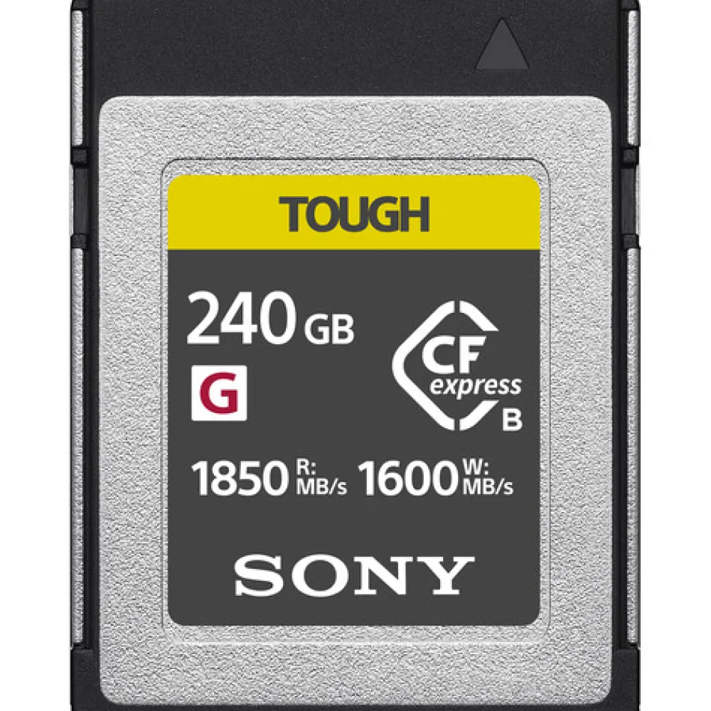 Sony Cfexpress Memory Cards | 240GB CFexpress Type B TOUGH Memory Card