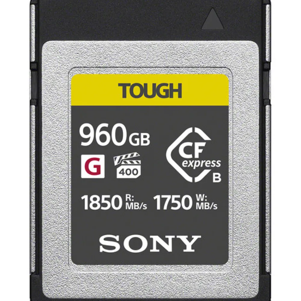 Sony Cfexpress Memory Cards | 960GB CFexpress Type B TOUGH Memory Card
