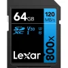 Lexar Sd Secure Digital | 64GB High-Performance 800x UHS-I SDXC Memory Card