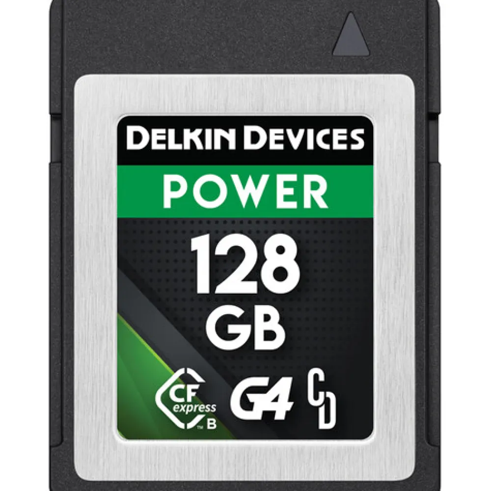 Delkin Cfexpress Memory Cards | 128GB POWER CFexpress Type B Memory Card