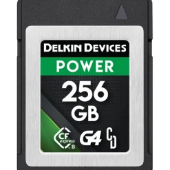 Delkin Cfexpress Memory Cards | 256GB POWER CFexpress Type B Memory Card