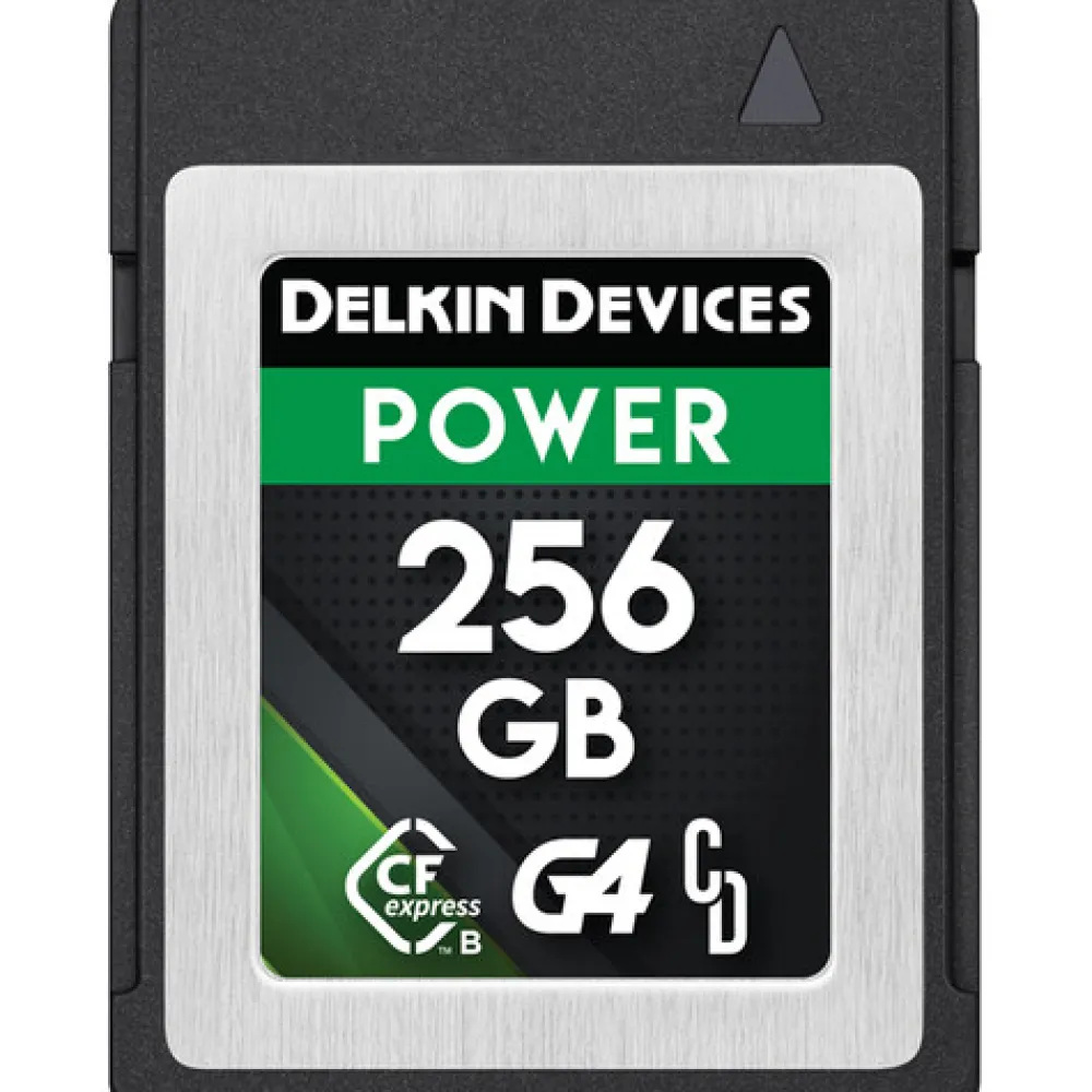 Delkin Cfexpress Memory Cards | 256GB POWER CFexpress Type B Memory Card