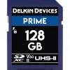 Delkin Cfexpress Memory Cards | 128GB PRIME UHS-II SDXC Memory Card