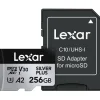 Lexar Sd Secure Digital | 256GB Professional SILVER PLUS UHS-I microSDXC Memory Card