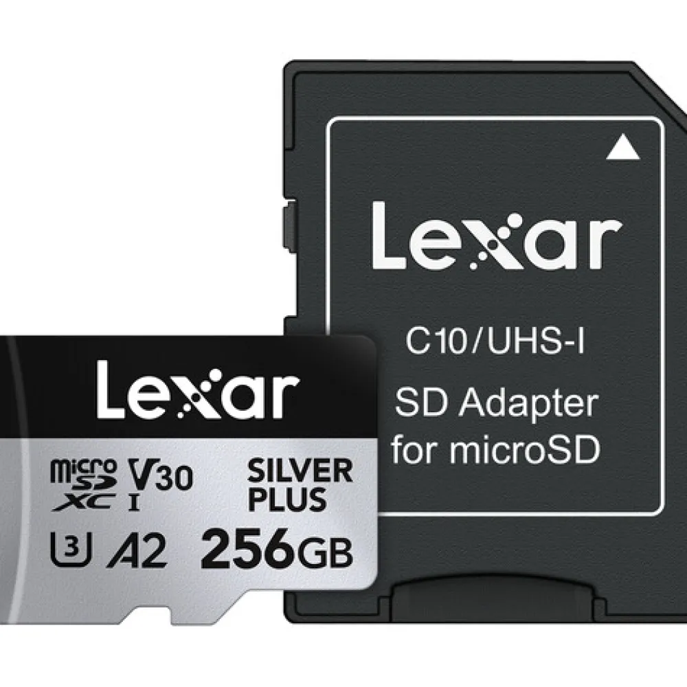 Lexar Sd Secure Digital | 256GB Professional SILVER PLUS UHS-I microSDXC Memory Card
