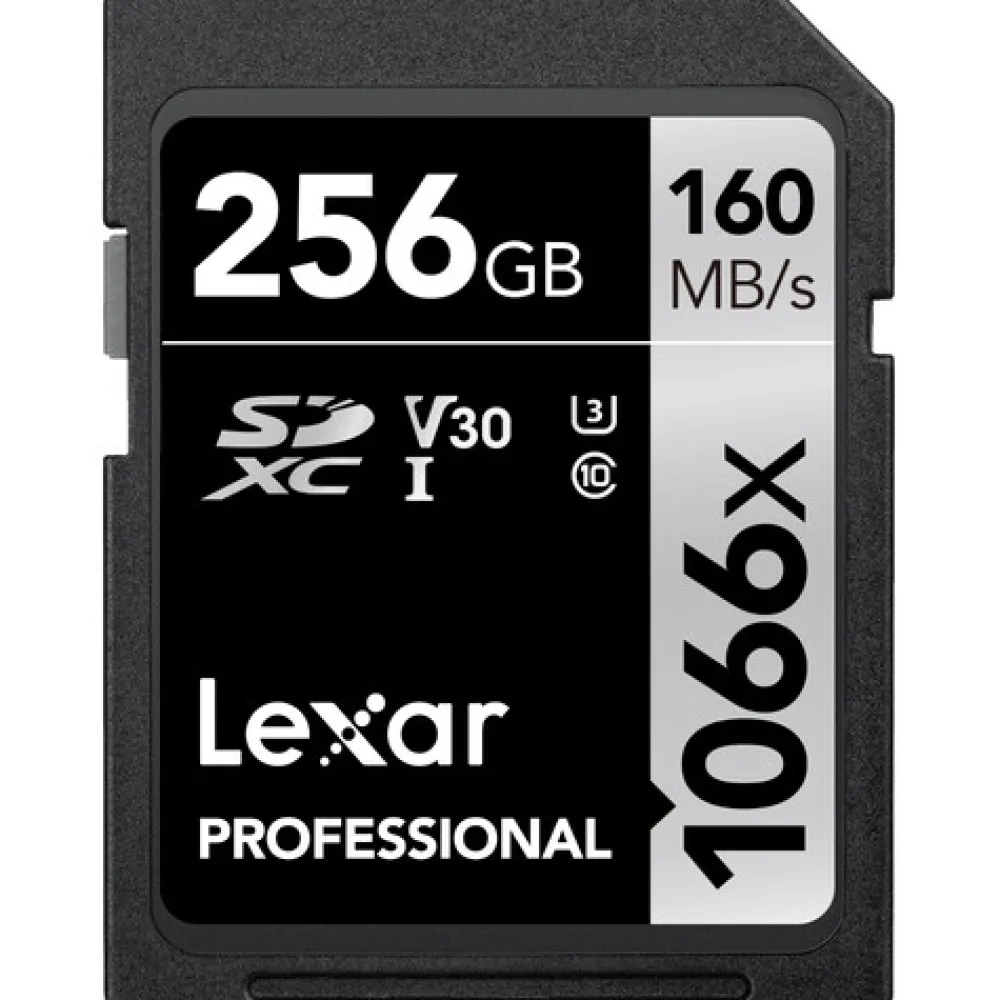 Lexar Sd Secure Digital | 256GB Professional 1066X Silver Series SDXC