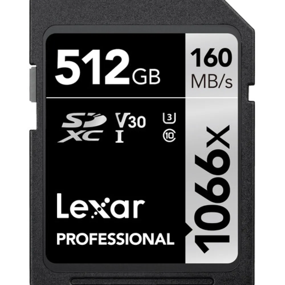 Lexar Sd Secure Digital | 512GB Professional 1066X Silver Series SDXC