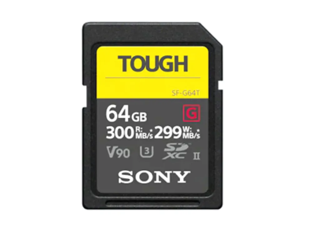 Sony Sd Secure Digital | 64GB SF-G Tough Series SD Card #