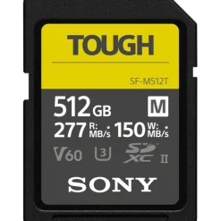 Sony Sd Secure Digital | 512GB SF-M Tough Series UHS-II SDXC Memory Card