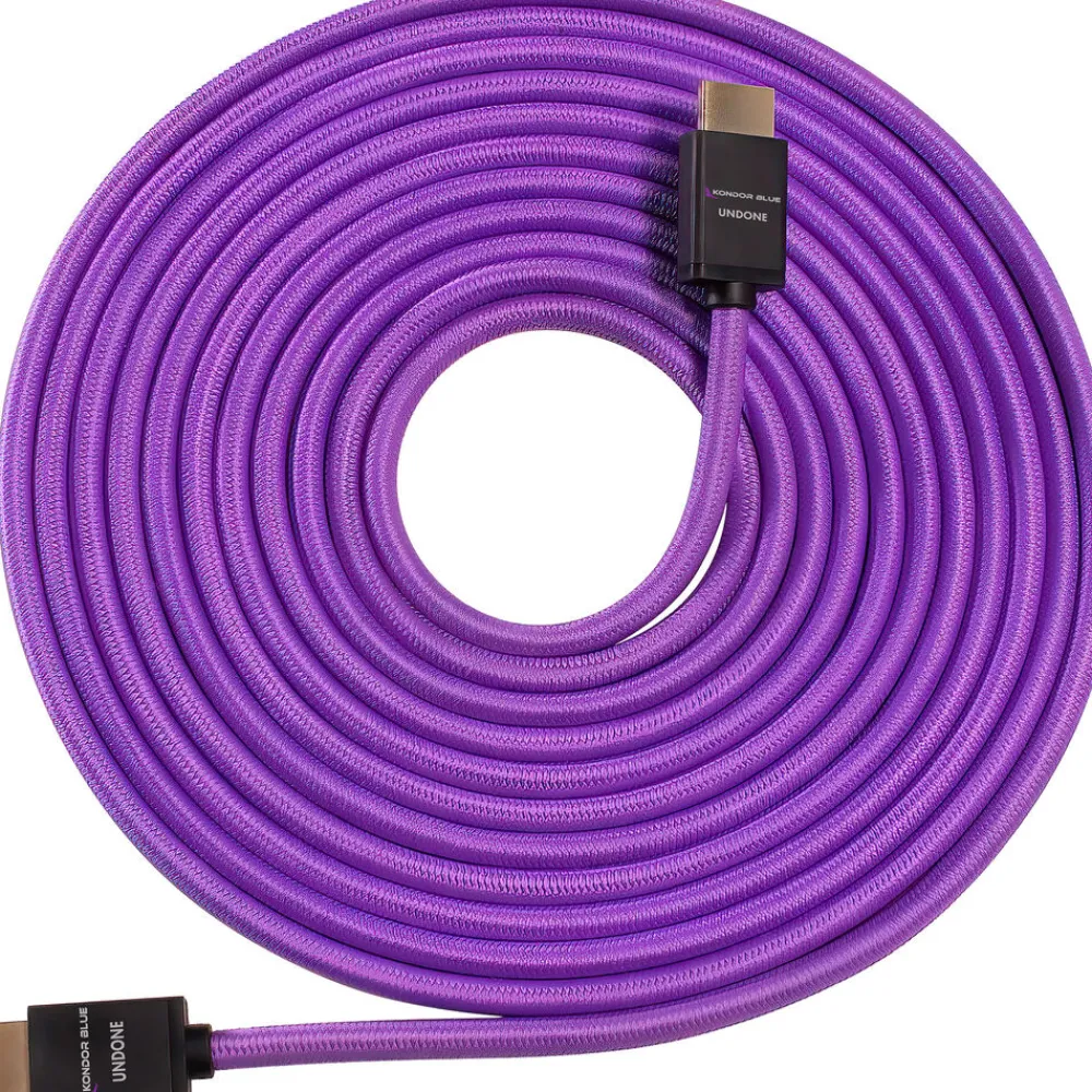Kondor Blue Cables / Cords / Remotes | Gerald Undone Standard HDMI Cable (Purple 15')