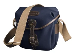 Billingham Bags: Dslr/Topload/Video | Hadley Digital Navy Canvas Black Leather Bag
