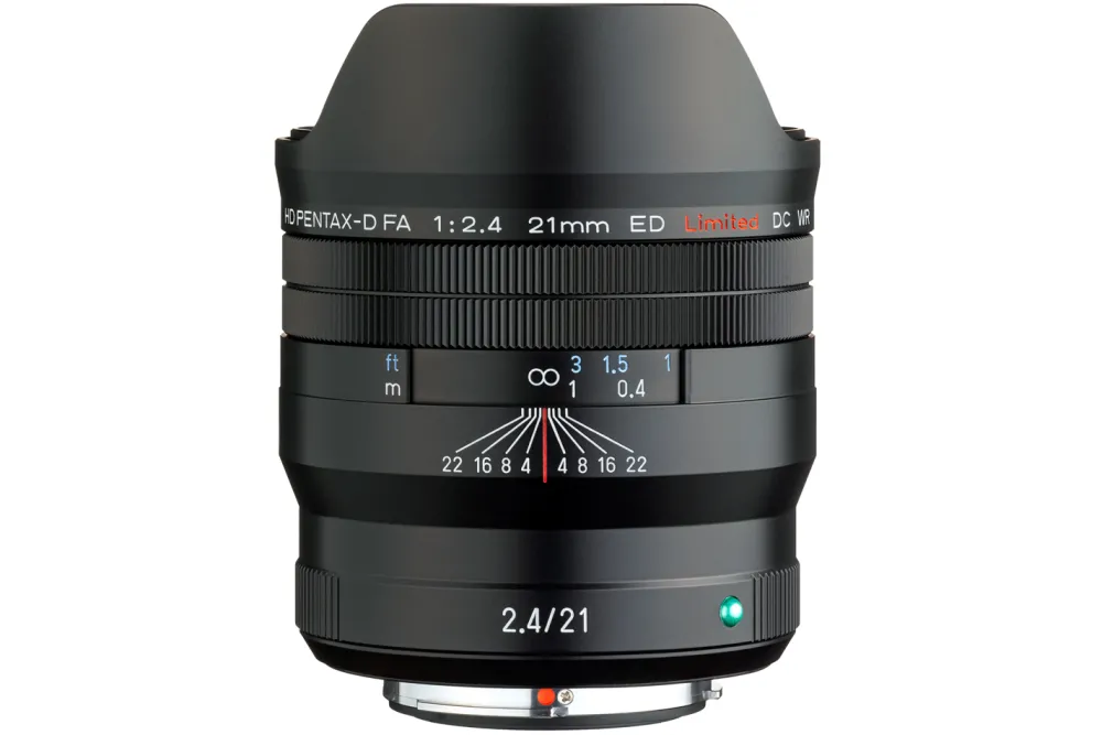 Pentax Wide Angle Prime | HD -D FA 21mm F2.4ED Limited DC WR Black
