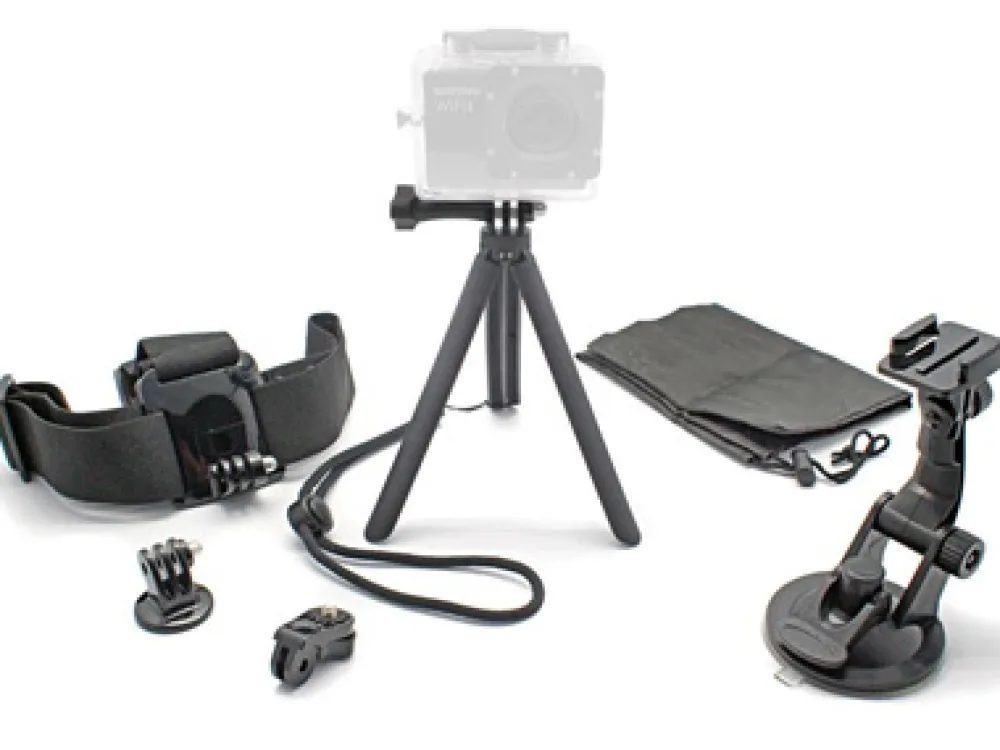 Optex General / Accessory Kits | Super Sale 40-70% Off | 6 in 1 Action Camera Accessory Kit #