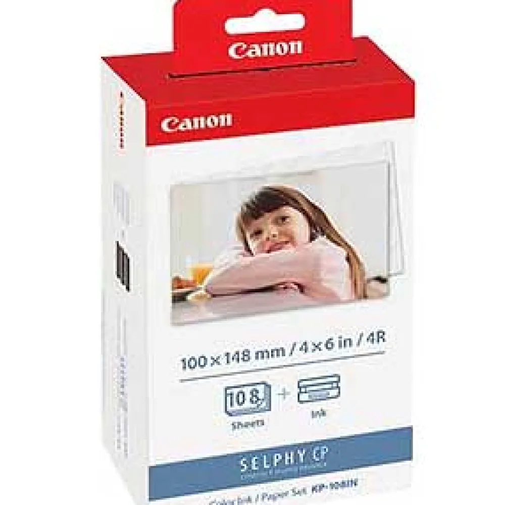 Canon Dye Sub Media | Ink & Paper Set KP108IN 4X6 - 108